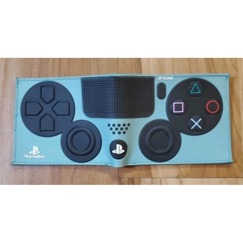 Playstation Gamepad Style Wallet Green